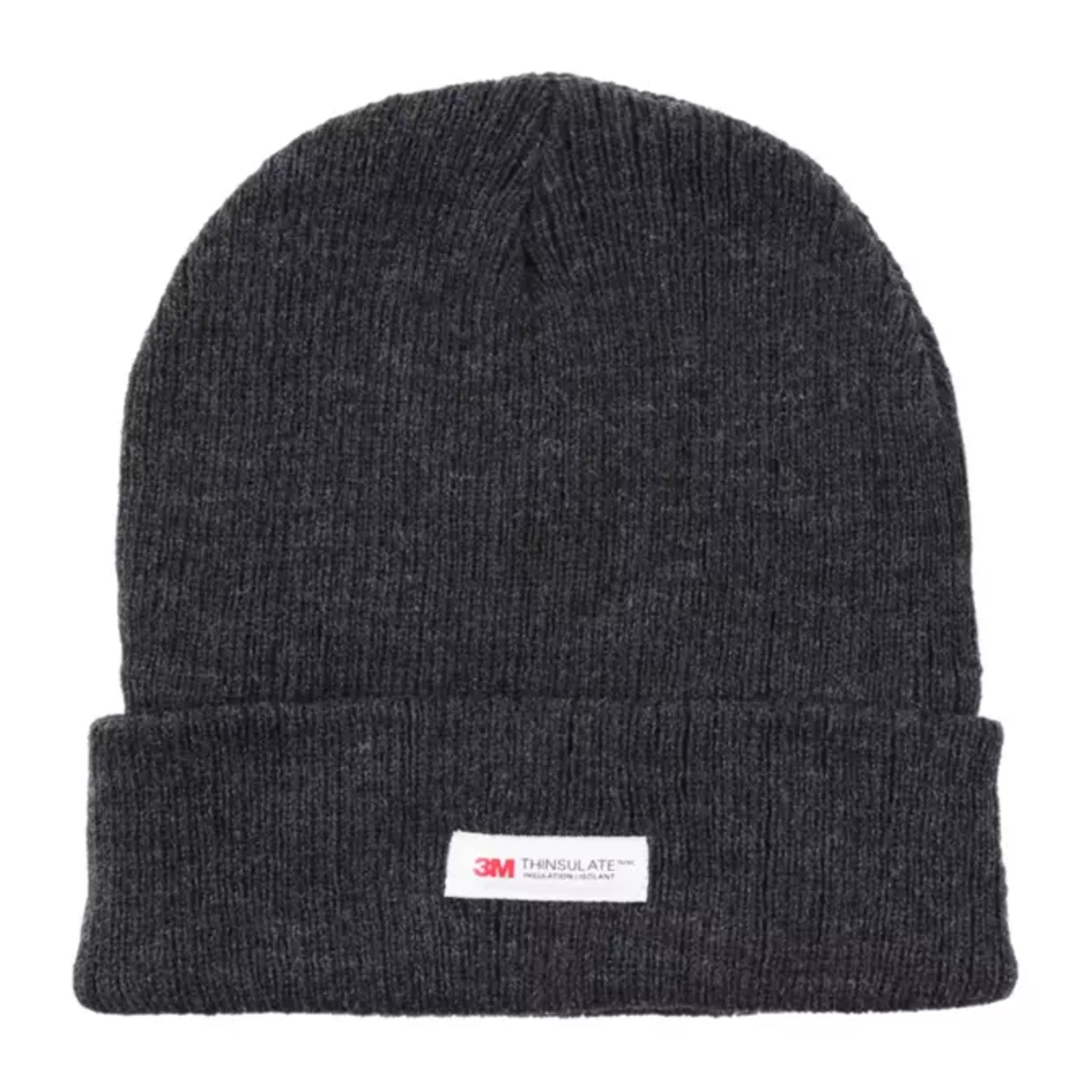 Men's Elite Heat charcoal grey beanie hat with 3M Thinsulate insulation for warmth in cold weather